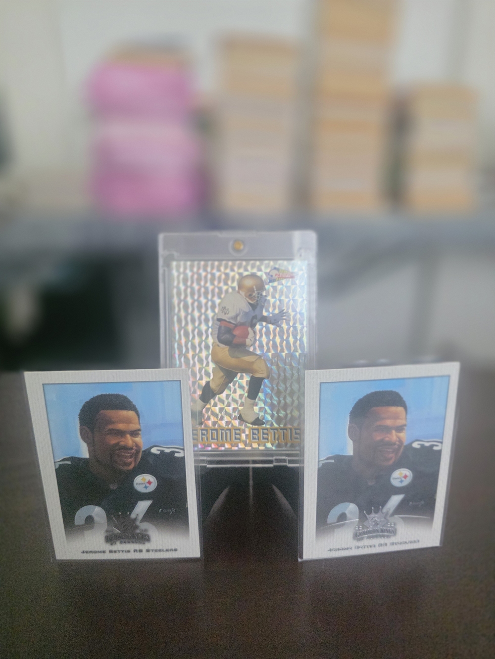 Donruss Vintage Jerome Bettis Rookie Football Trading Card Set - Blue Accents
